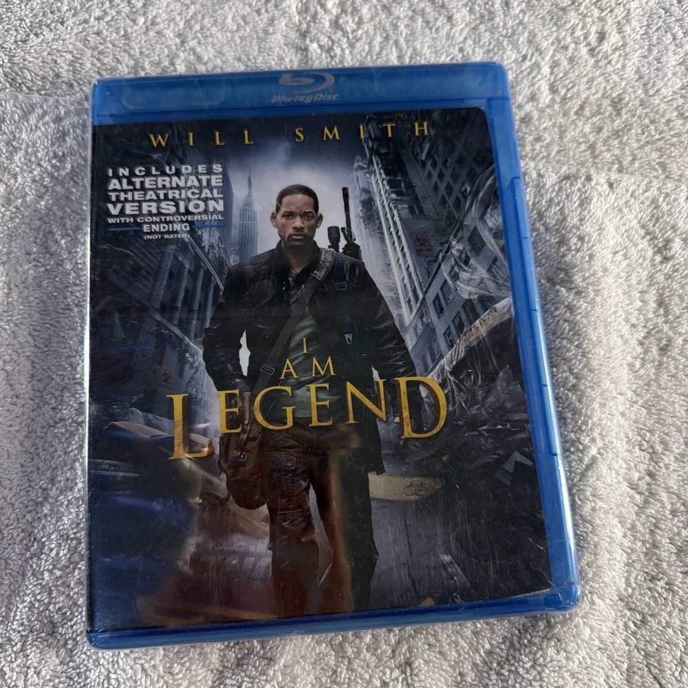 I Am Legend Blu-ray Will Smith New Sealed Alternate Version 1000026365
